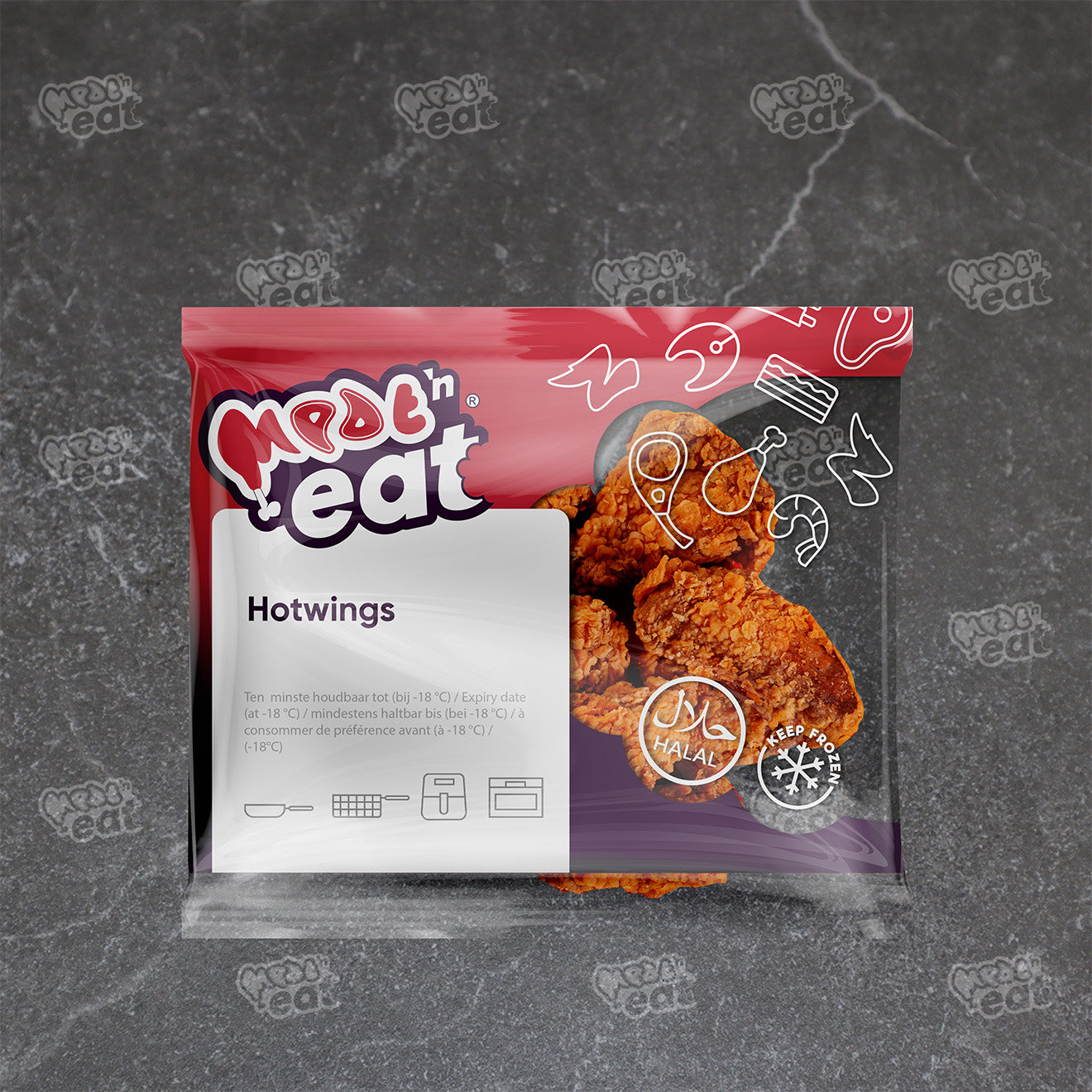 Nieuw Hotwings Hot&Spicy 800 gram zak