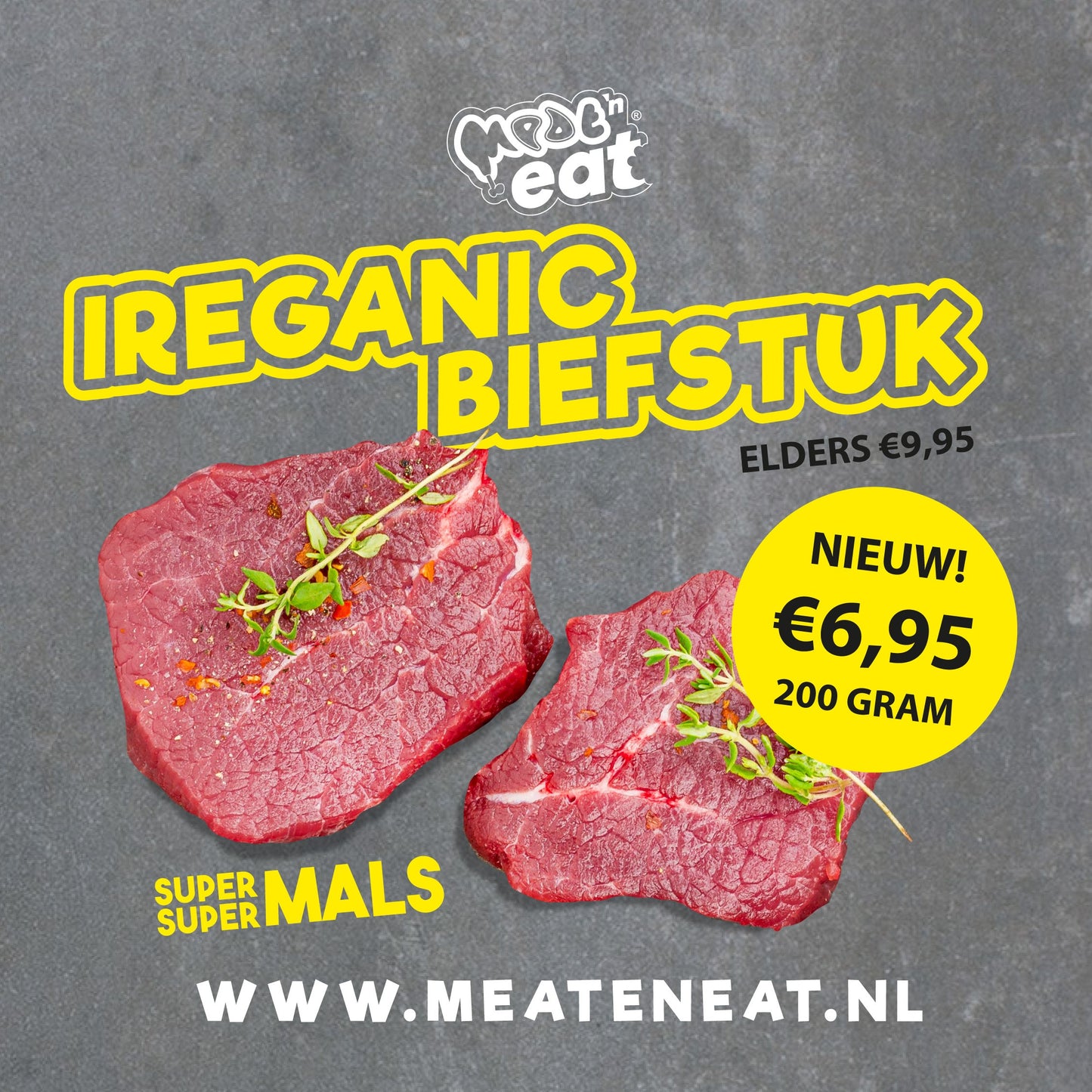 Ireganic Kogelbiefstuk