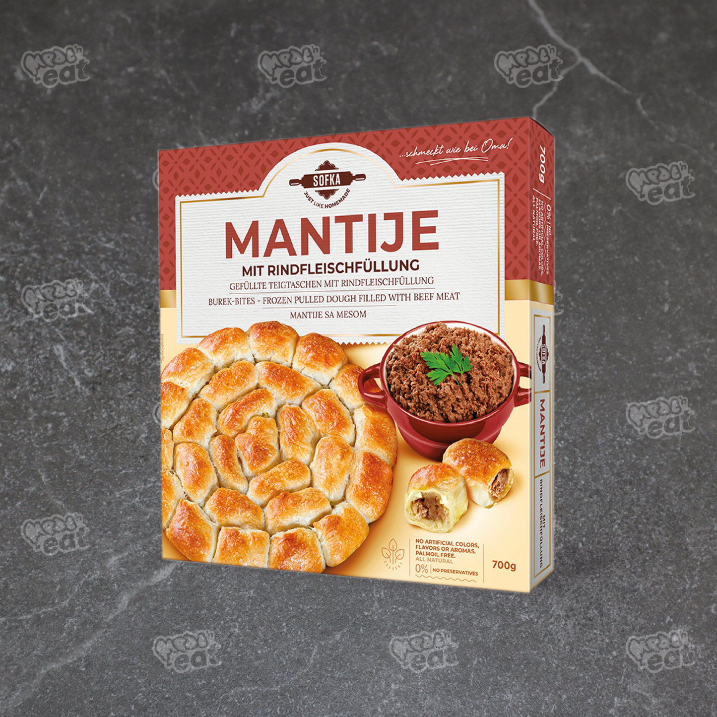 Mantije Burek Bites Rund 700 gram